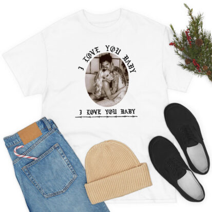 Pam and Tommy I Love You Baby T Shirt