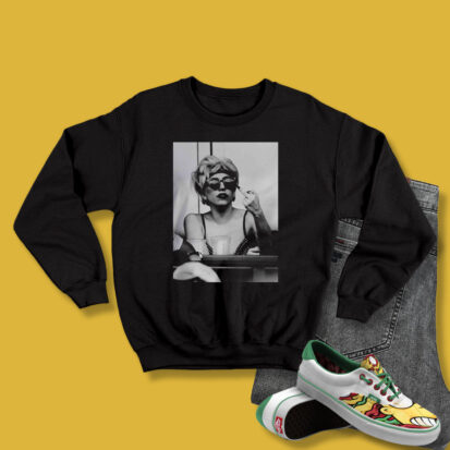 Lady Gaga Middle Finger Retro Sweatshirt