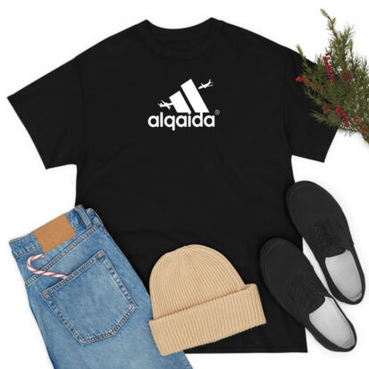 Al Qaeda Adidas Planes Logo T Shirt